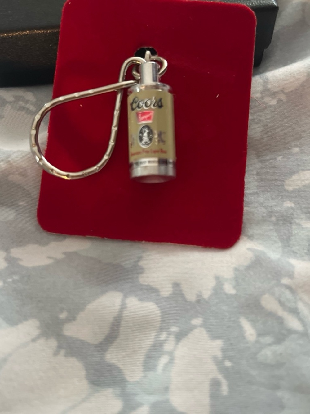 Coors Beer Can Keychain